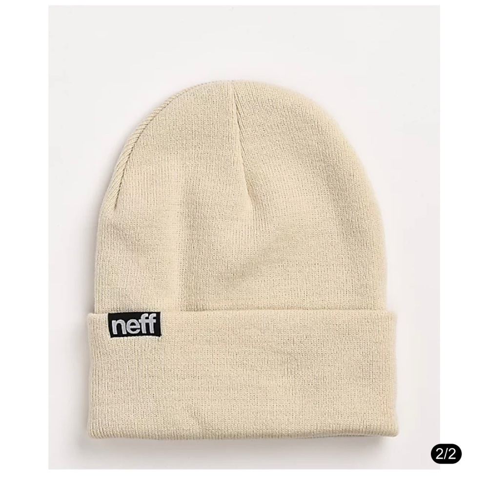 Neff Fun Guys White Beanie - Picture 3 of 6